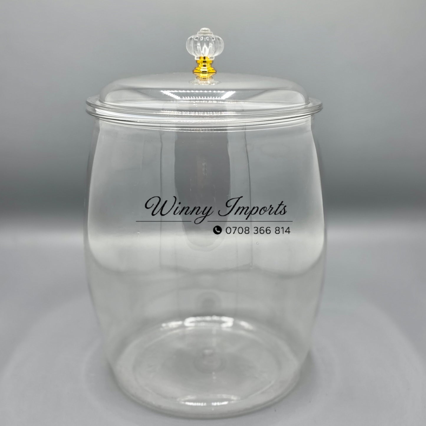 5pcs acrylic container