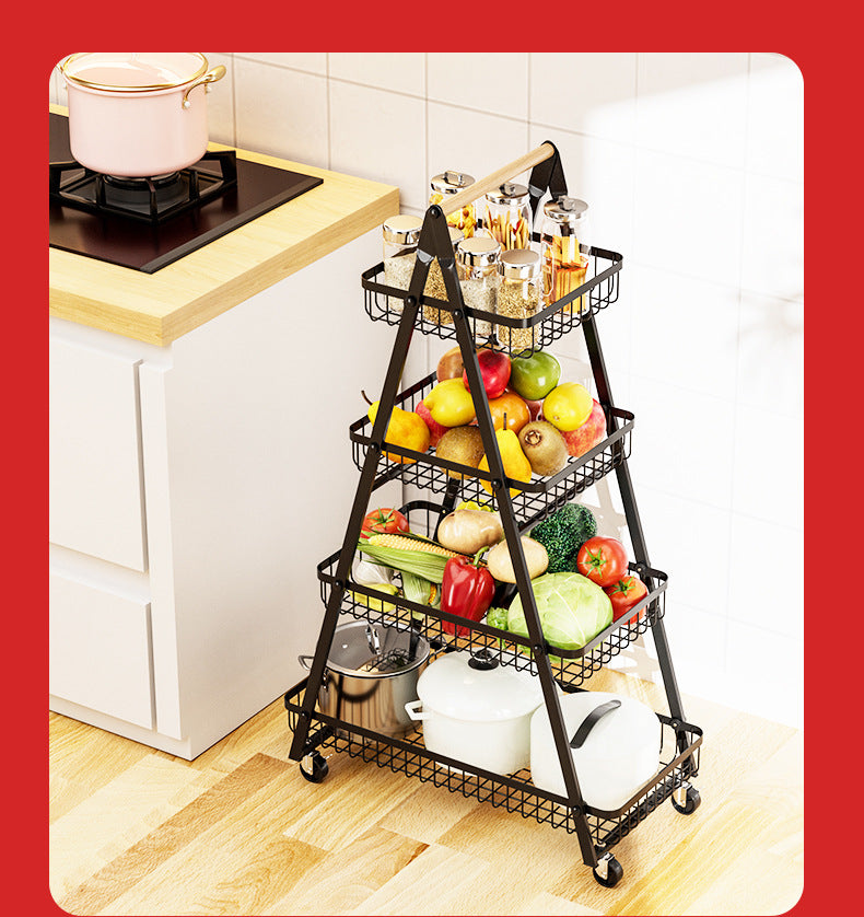 4 tier multipurpose rack