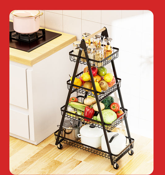 4 tier multipurpose rack