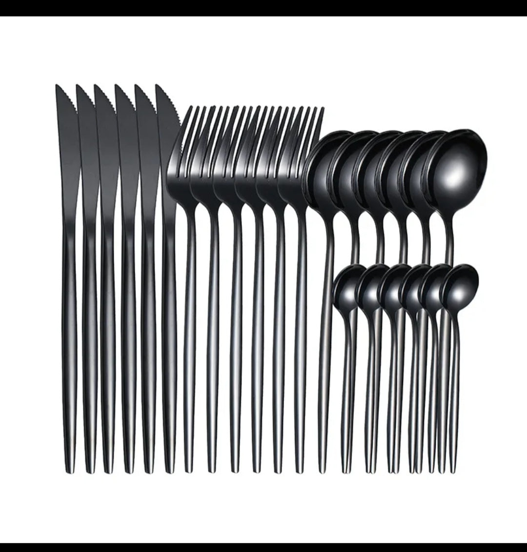 24 pieces cutlery set
