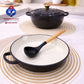 3 pieces cast iron cookware