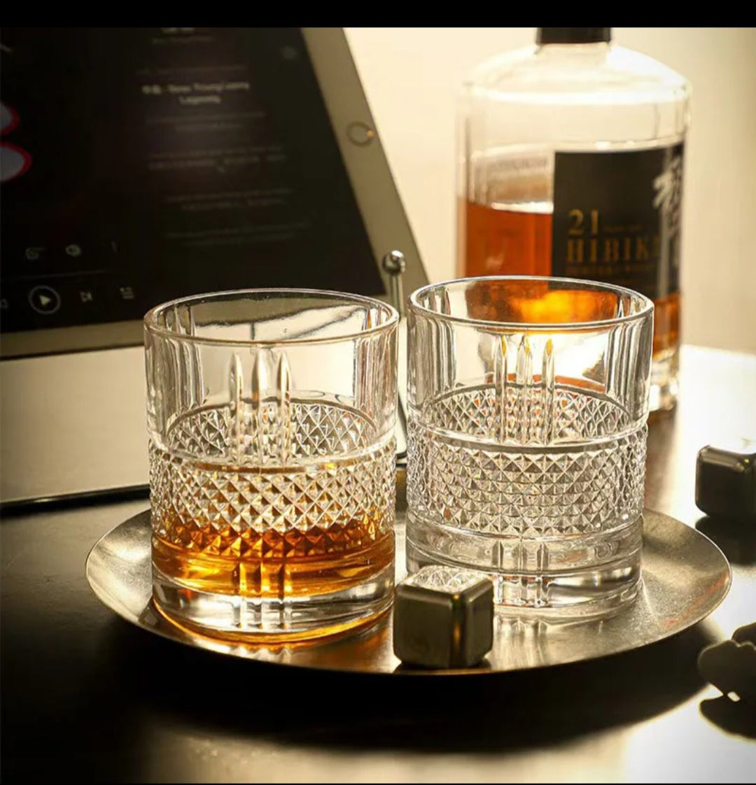 6pcs whiskey glasses