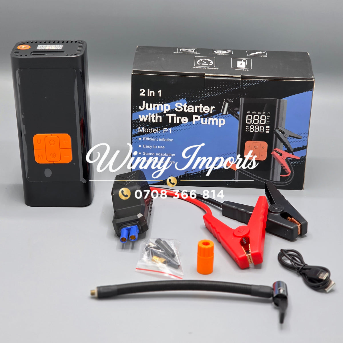 2 in 1 jumpstarter