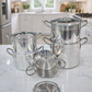 5 pcs aluminium heavy duty cookware