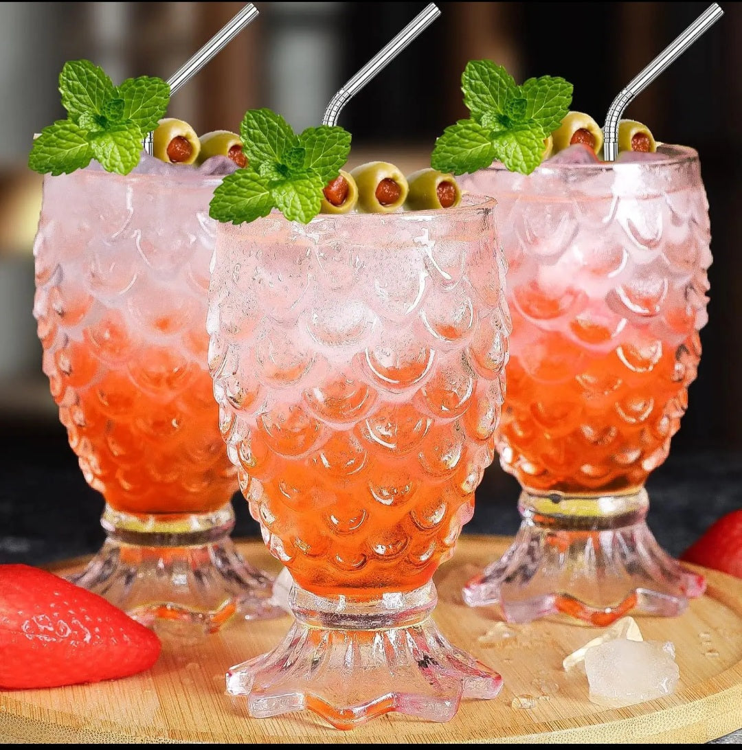 6 pcs scale glasses