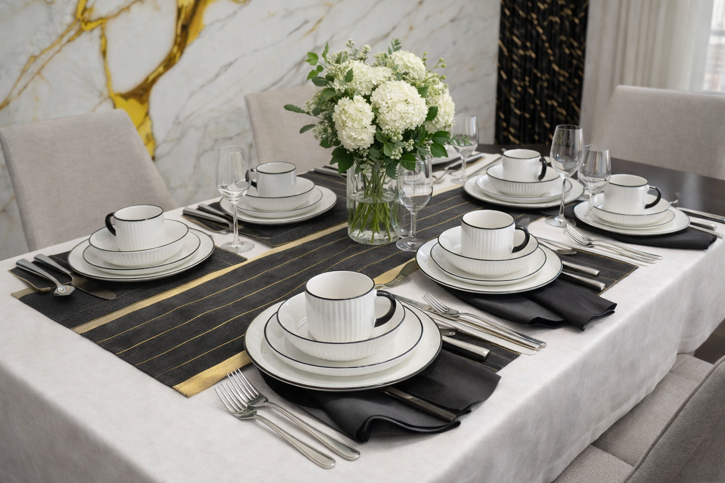 24pcs Japanese dinner set