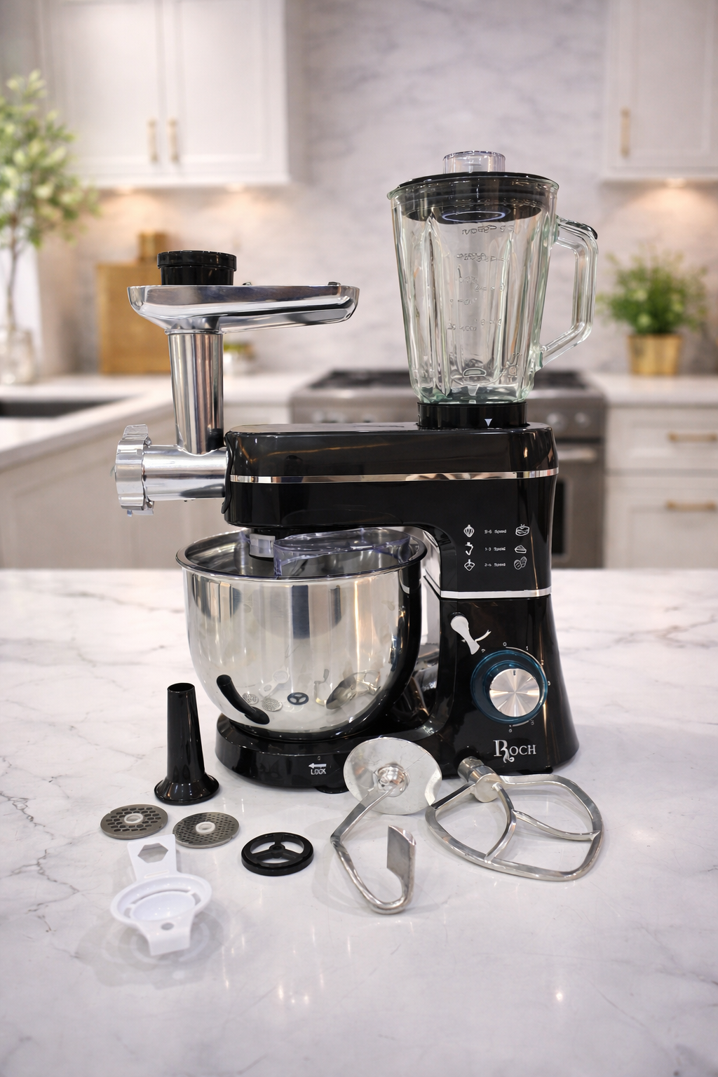 3 in 1 Roch Multifunctional stand mixer