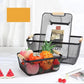 3 in 1 plastic mesh basket