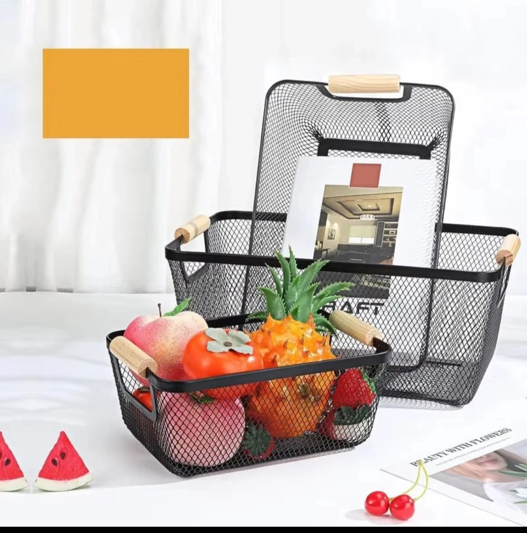 3 in 1 plastic mesh basket