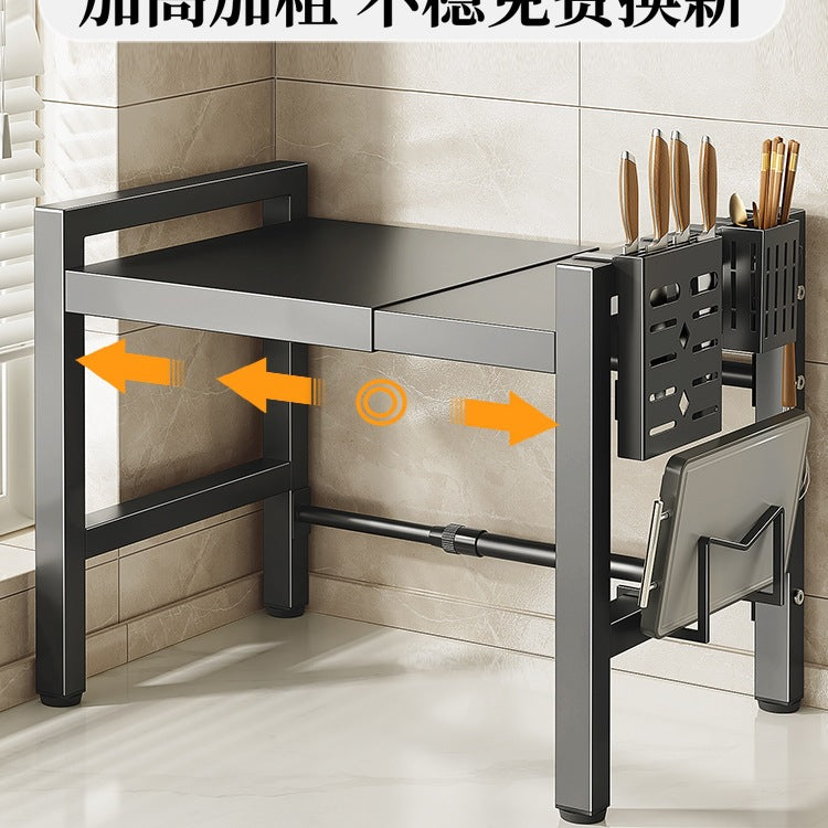 Single layer microwave stand