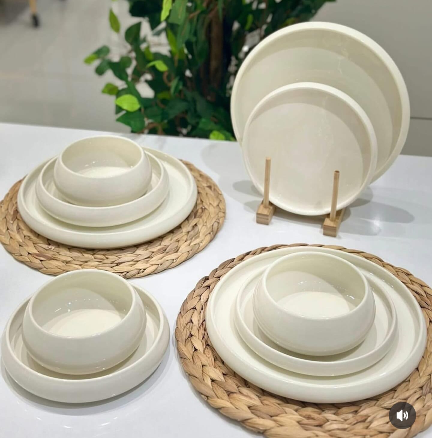 24pcs chubby dinnerset