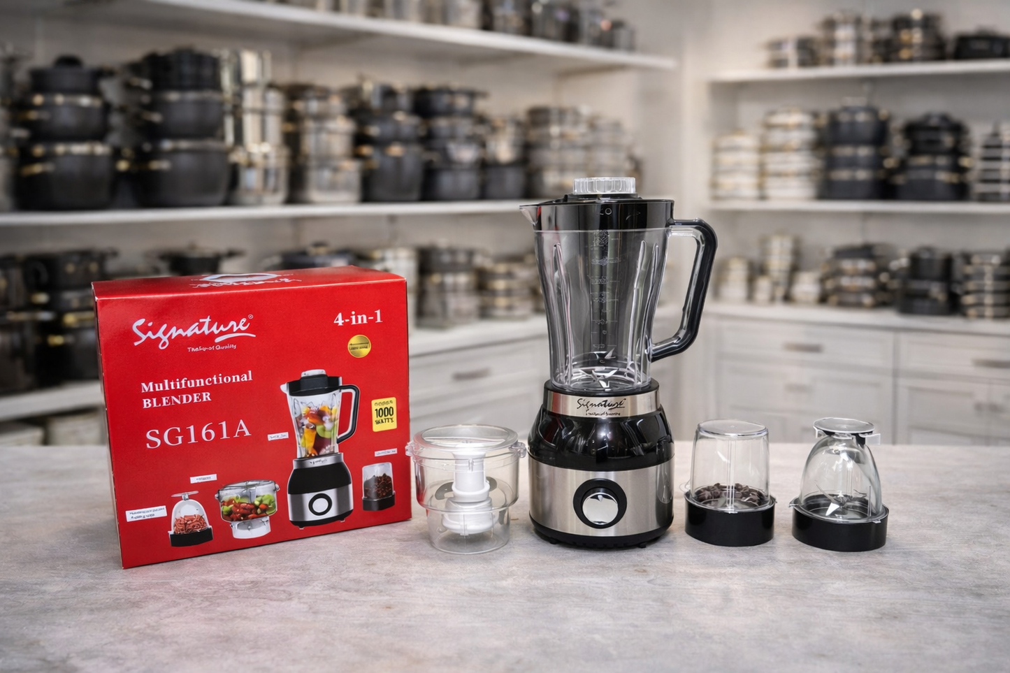4 in 1 Signature unbreakable blender