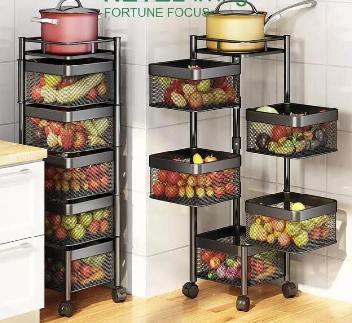 5 tier fruit rack