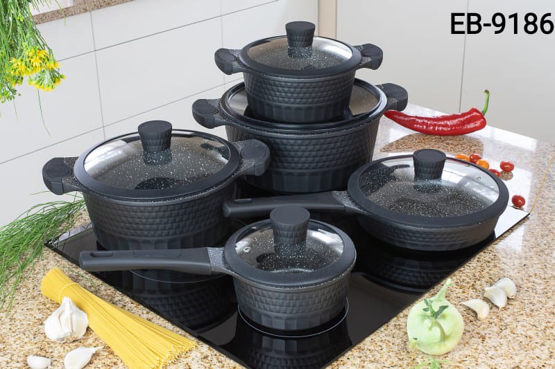 10pcs Edenberg nonstick cookware