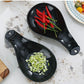 Silicone spoons rest