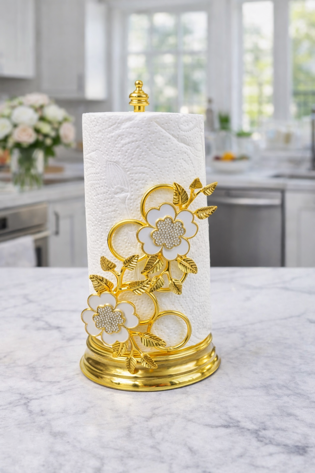 Kitchen towel holder