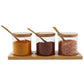 3 pieces spice jars