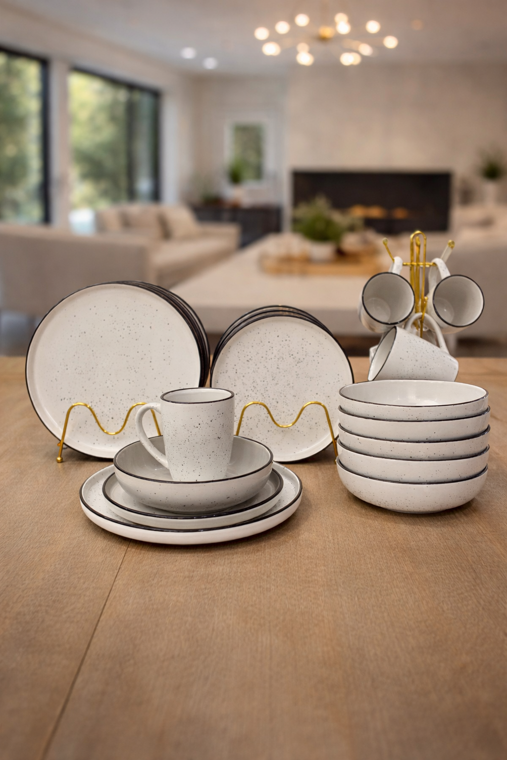 24 pieces dinner set
