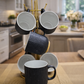 Ribbed 6pcs mug