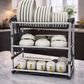 3 Tier plastic dishrack