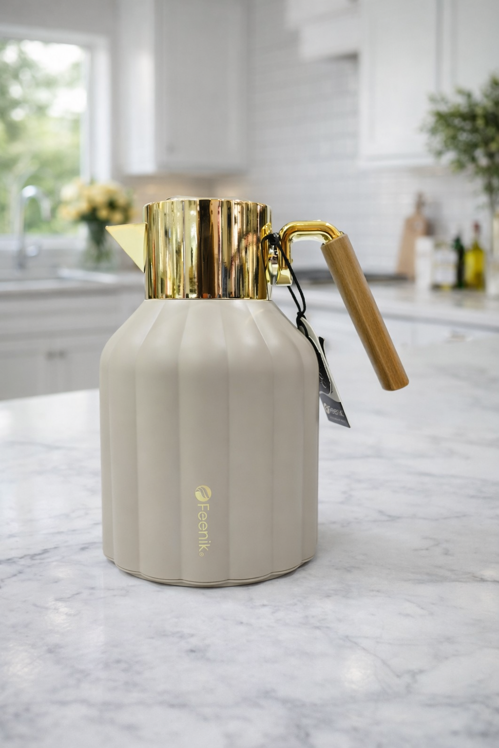 Feenik ribbed 1ltr flask