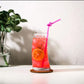 Wavy plain glasses 6pcs