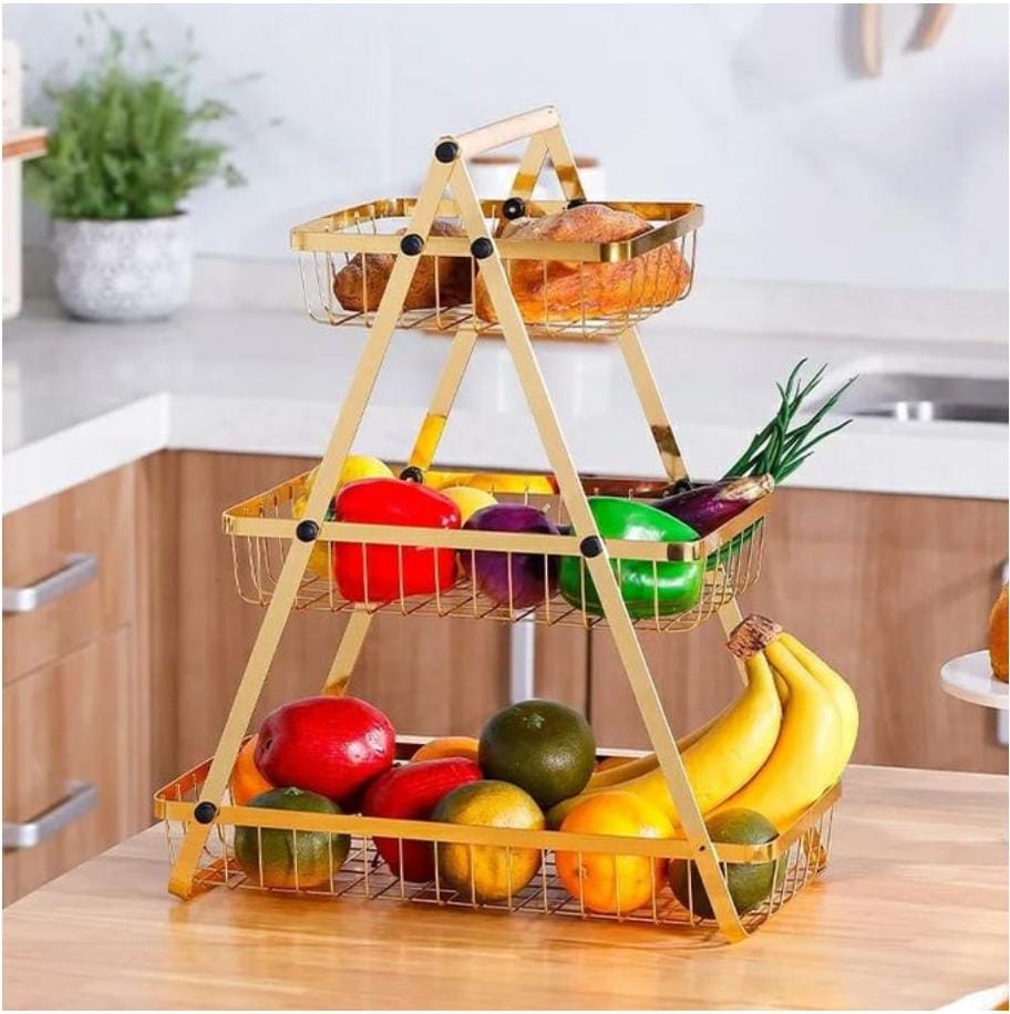 3 tier fruit rack