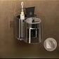 Acrylic toothpaste holder with a cup