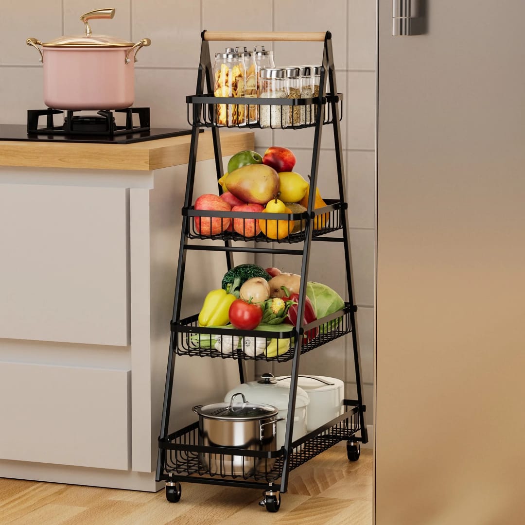 4 tier multipurpose rack