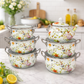 Signature enamel cookware