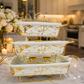 3 pieces serving bowls