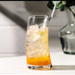 Wavy plain glasses 6pcs