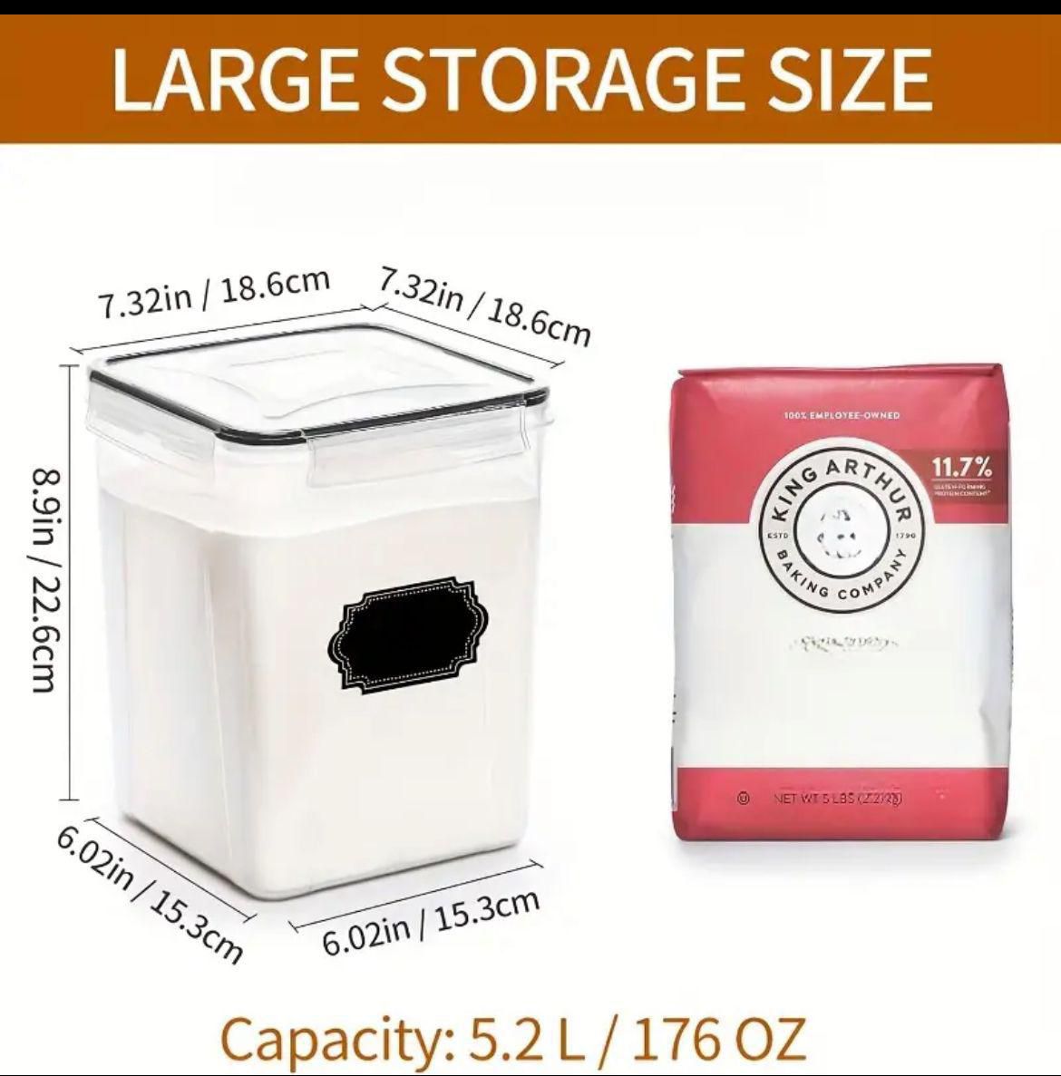 4pcs storage container