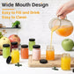 6pcs ginger shot bottles