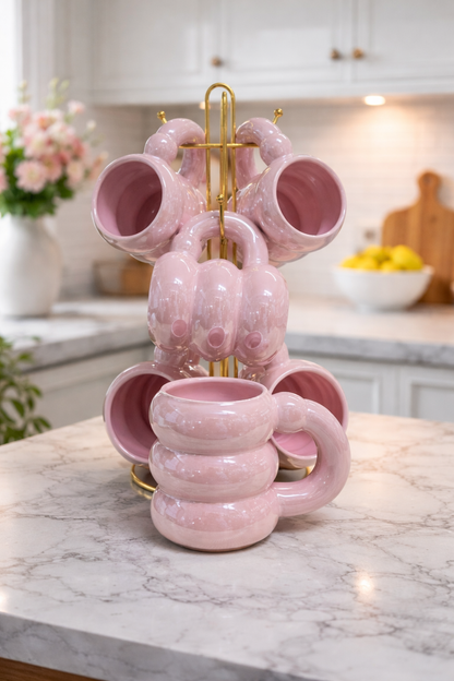 Bubble 6pcs mugs