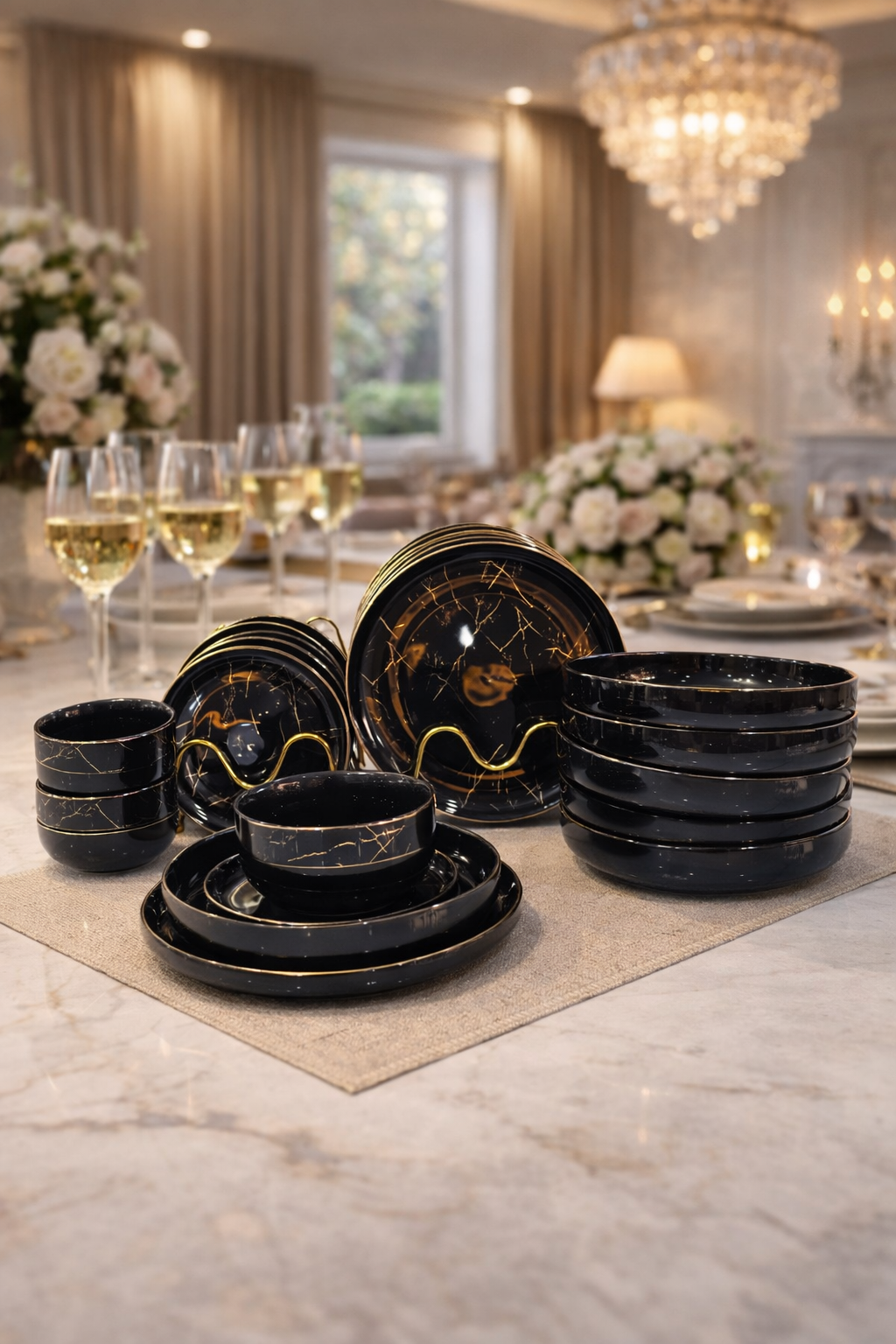 24 pieces dinner set