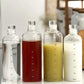 Glass storage bottle