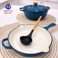3 pieces cast iron cookware