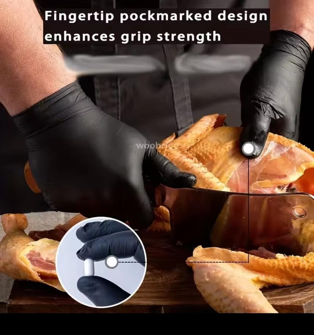 Disposable food grade gloves