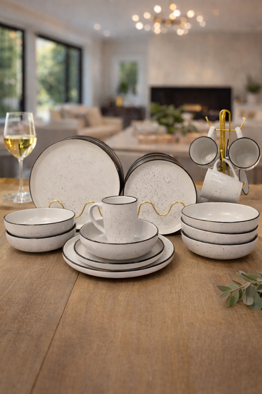 24 pieces dinner set