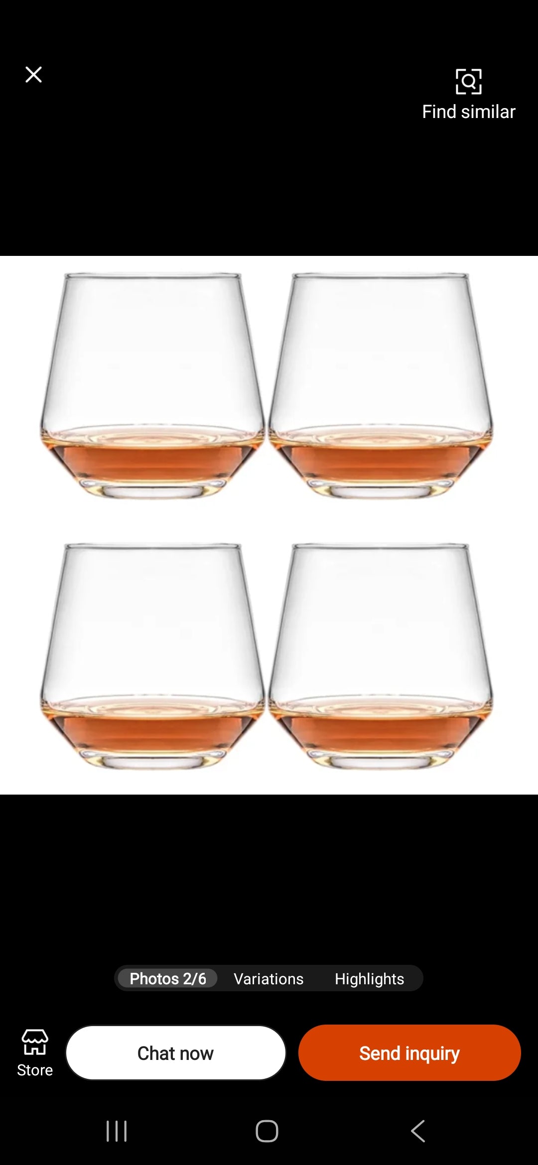 6pcs glasses