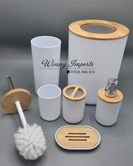 6pcs bathroom set