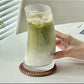 Ribbed wavy glasses 6pcs