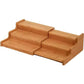 Expandable bamboo organiser