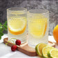 Embossed 6 pieces glasses