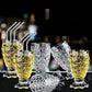 6 pcs scale glasses