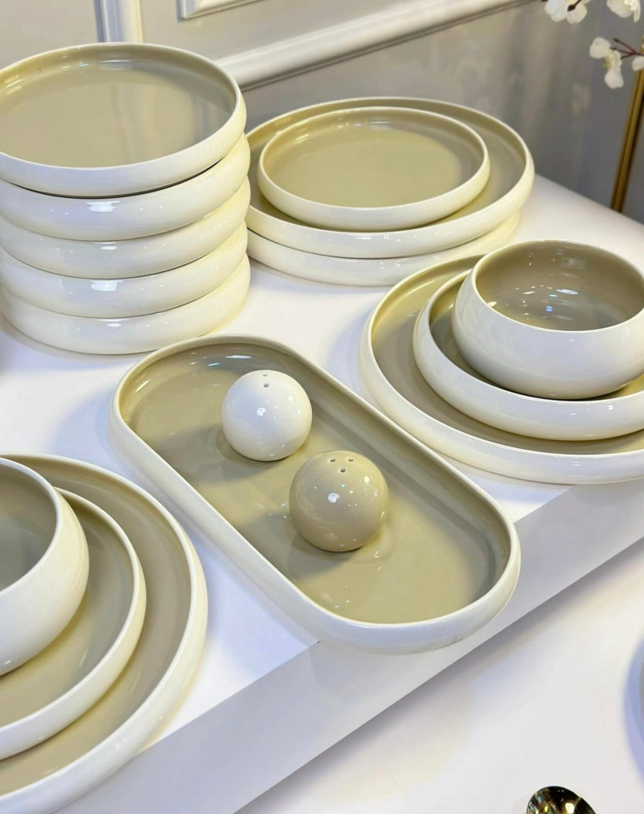 27pcs chubby dinner set