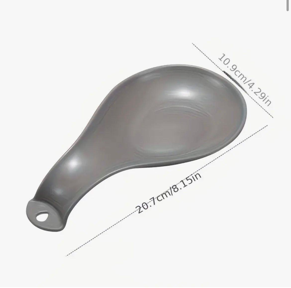 Silicone spoons rest