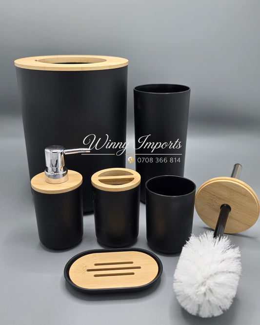 6pcs bathroom set