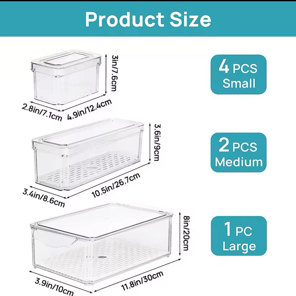 7 in 1 fridge organiser